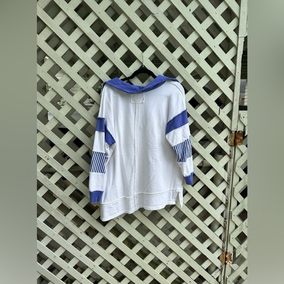 Free People Clean Prep Polo Top - Picture 7 of 7